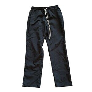 Men's Sumwon Athletic Black Pants XS‎ Black Elastic Waist Comfortable Casual